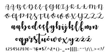 Lettering için Calligraphic Vintage El Yazısı vektör Font. Trendy Retro Kaligrafi Script. Tasarım vektör doğrusal Font Başlık Başlık Başlık Başlık Logo Monogram - Wektor 