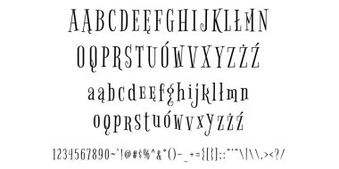 Lettering için Calligraphic Vintage El Yazısı vektör Font. Trendy Retro Kaligrafi Script. Tasarım vektör doğrusal Font Başlık Başlık Başlık Başlık Logo Monogram - Wektor 