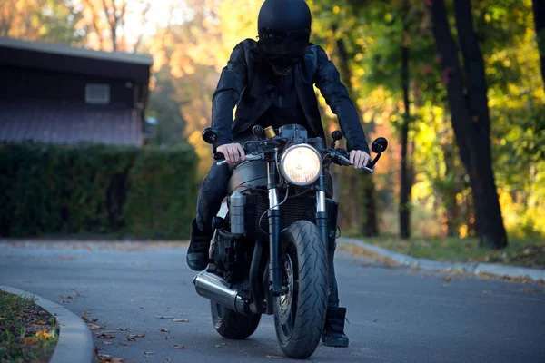 Caferacer Motocicleta Personalizado Melhor — Fotografia de Stock