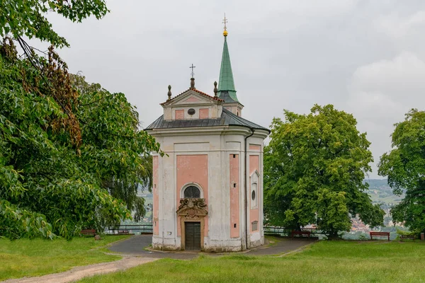 Baroque Pilgrim Place Skalka City Mnisek Pod Brdy Central Bohemia — Stock Photo, Image