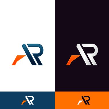 İş dünyası için alfabe logosu tasarımı