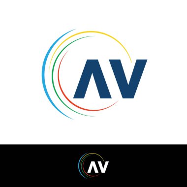 İş dünyası için alfabe logosu tasarımı