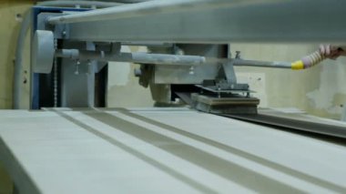 Kontrplak Bileme Makinası, ahşap mobilya imalat kemer üzerine taşlama