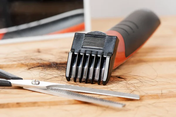 electric hair clipper, electric beard and stubble trimmer