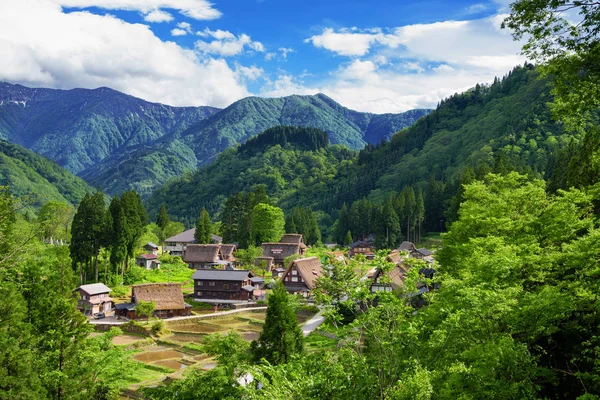 Gassho Zukuri Maisons Dans Gokayama Village Gokayama Été Inscrit Sur — Photo