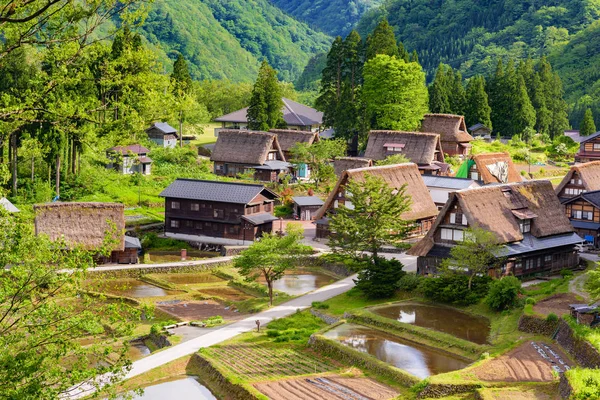 Gassho Zukuri Maisons Dans Gokayama Village Gokayama Été Inscrit Sur — Photo