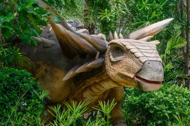 Bangkok, Tayland - 21 Temmuz 2016: Dinozor gezegen, bir dinozor tema park şehir Bangkok, Tayland, Thailand, dinozor.