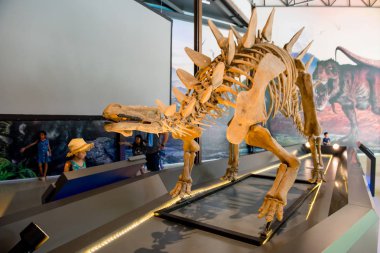 Bangkok, Tayland - 21 Temmuz 2016: Dinozor gezegen, bir dinozor tema park şehir Bangkok, Tayland, Thailand, dinozor.