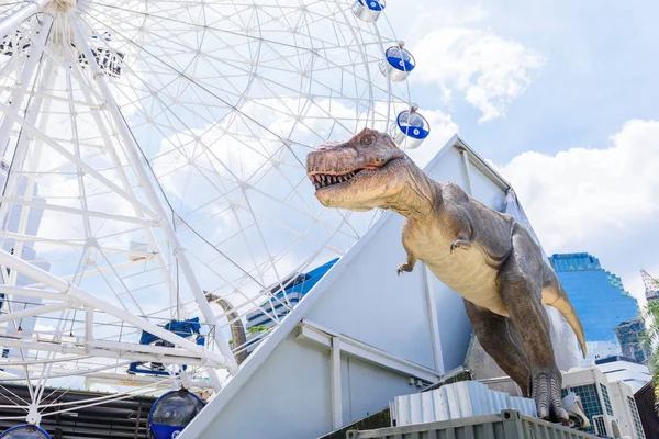 Bangkok Thailand Juli 2016 Dinosaur Dinosaurus Planeet Een Dinosaurus Themapark — Stockfoto