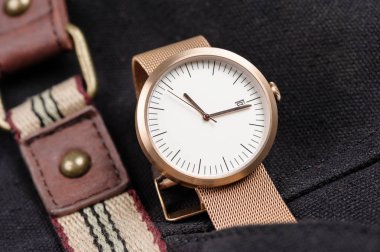 closeup moda kol saati, unisex için güzel kol saati