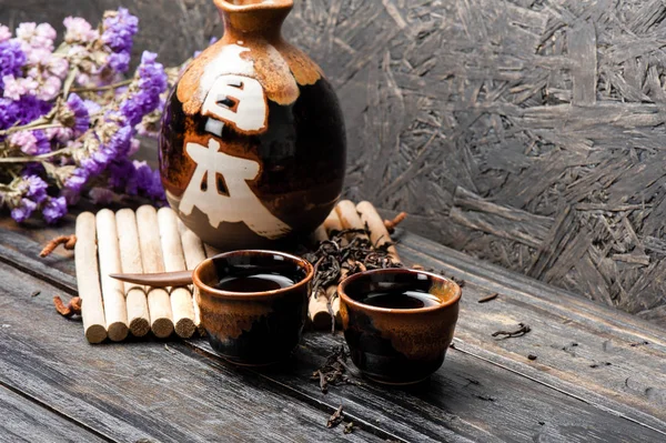 Japon çay seti — Stok fotoğraf