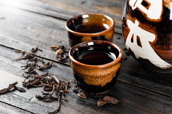 Japanse thee set — Stockfoto