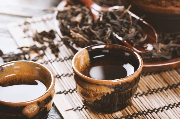 Japanese tea set — Stock Photo, Image