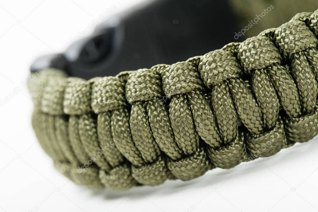 green survival bracelet