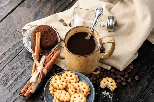 Conceito de amante do café — Fotografia de Stock