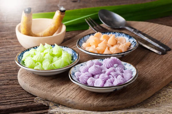 Dulces tradicionales tailandeses — Foto de Stock