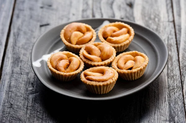 Cashew nut pie — Stock Photo, Image