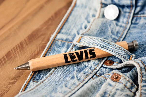 Lápiz de recuerdo de Levi 's — Foto de Stock