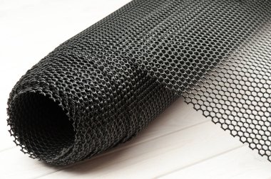 Siyah platik ağ, siyah plastik ağ, siyah plastik tel örgü, kuş ağı.