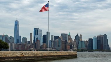 Ellis Adası'NYC Skyline