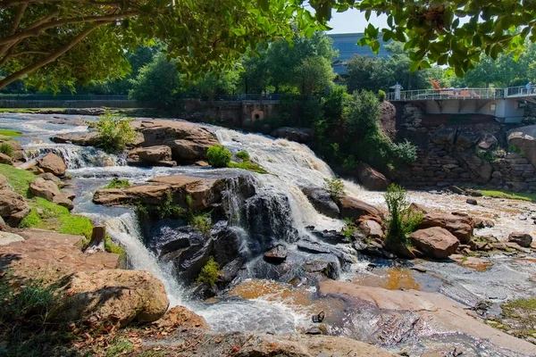 Wasserfälle Park Greenville — Stockfoto