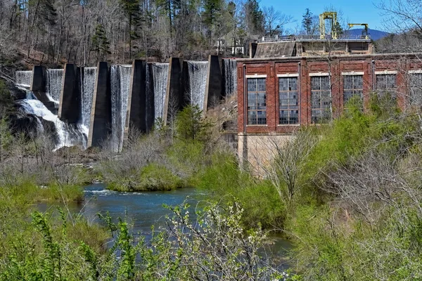 Green River Dam North Carolina — Zdjęcie stockowe