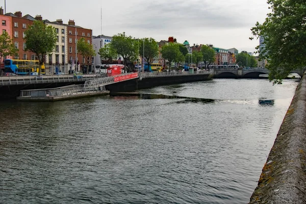 Liffey River Dublin — Stockfoto