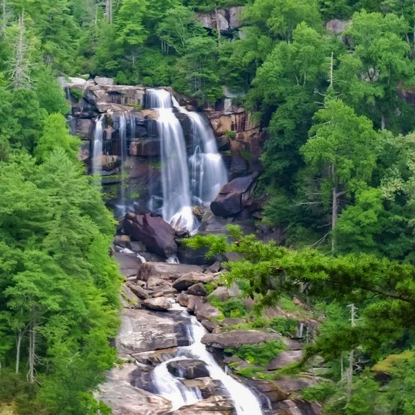 Whitewater Falls Obrazek Stockowy