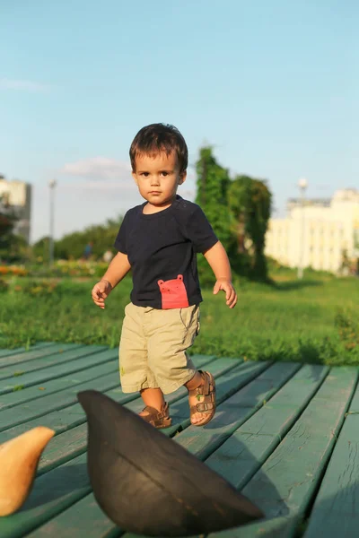 公園での幼児 — ストック写真