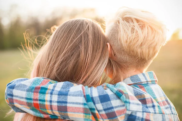 Dvě Ženy Venku Nejlepší Kamarádi Detailní Záběr — Stock fotografie