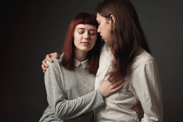 Портрет влюбленной пары
.