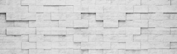 Gray Rectangles 3D Pattern Background — Stock Photo, Image