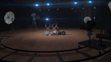 ProRes. Film seti. Sinema. CG