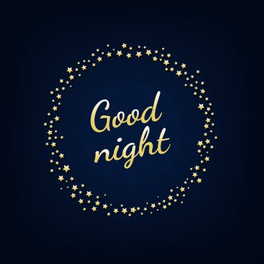 Altın Yıldızlar Topu Mavi Arkaplan Gradyan Ağ, Vektör Resimleriyle