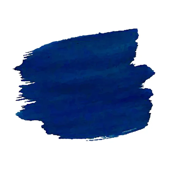 Blauwe Blob Geïsoleerd Vector Illustratie — Stockvector