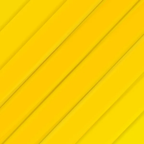 Yellow Banner Line Vector Illustration — Stock Vector