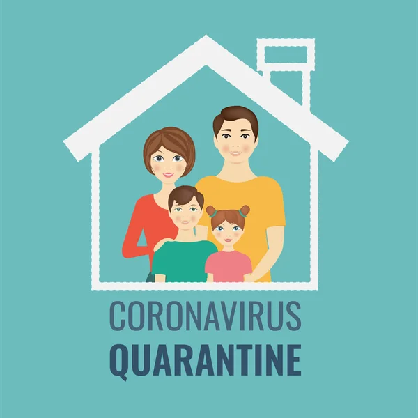 Stop Coronavirus Banner izolowane zielone tło — Wektor stockowy