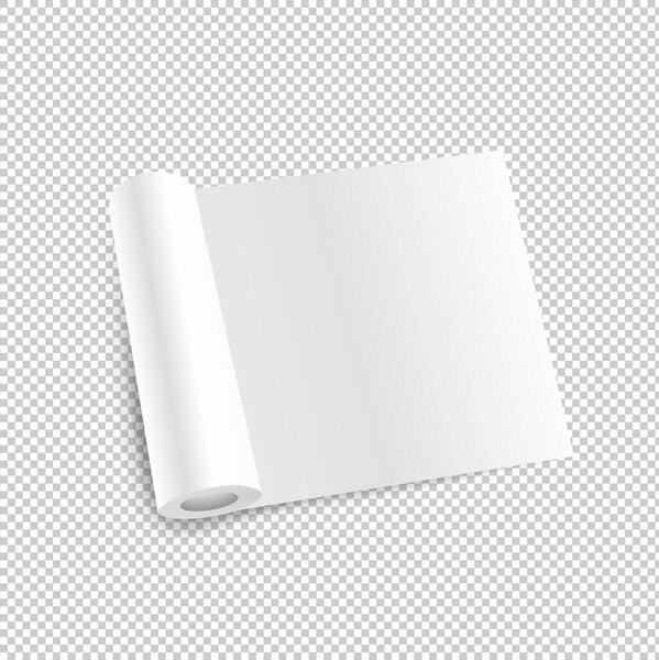 Изолированный прозрачный фон шаблона буклета
