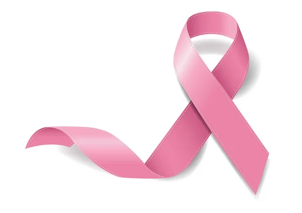 Bröstcancer medvetenhet affisch design — Stock vektor