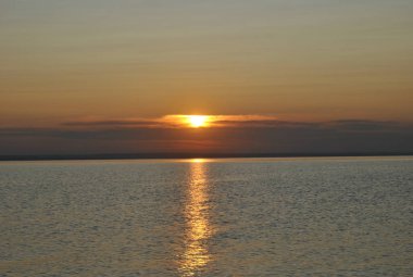 Doğa için büyük bir aşk. Suyun sessizlik.