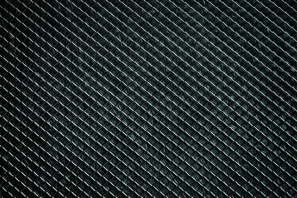 Grille Métal Noir Contexte Abstrait — Photo