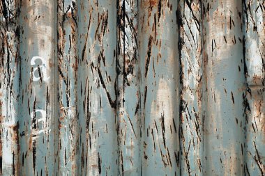 Paslı, paslı metal yüzey. Grunge arkaplanı