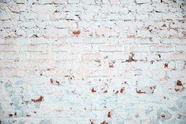 Eski, eski, kirli tuğla duvar dokusunun arka planı