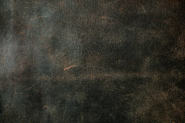 Texture of old genuine leather, scuffs and scratches