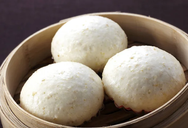 Manju Japanischer Dampfkuchen Asiatisches Essen — Stockfoto