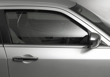 Closeup modern araba iç detaylar
