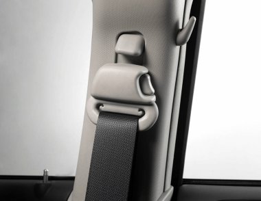 Closeup modern araba iç detaylar