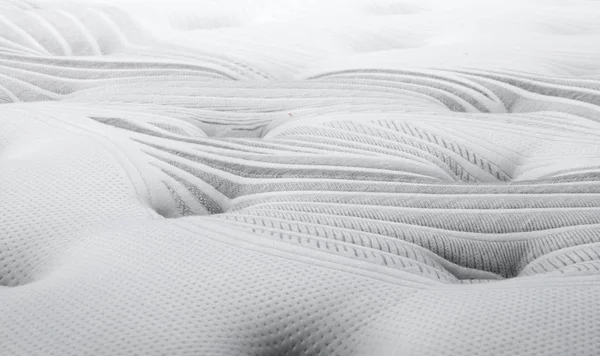 Крупним Планом Біла Текстура Матраца Фон Постільної Білизни — стокове фото