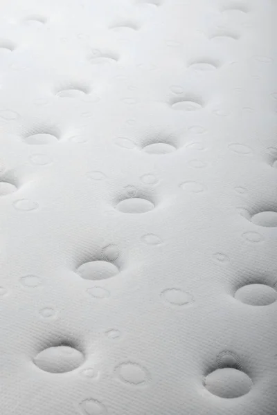 Close White Texture Mattress Bedding Pattern Background — Stock Photo, Image