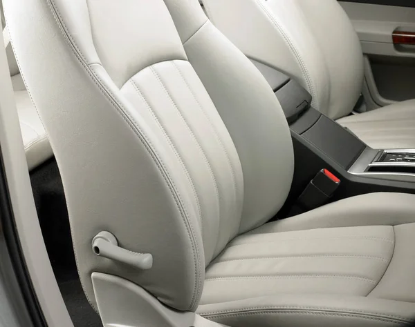 Closeup modern araba iç detaylar